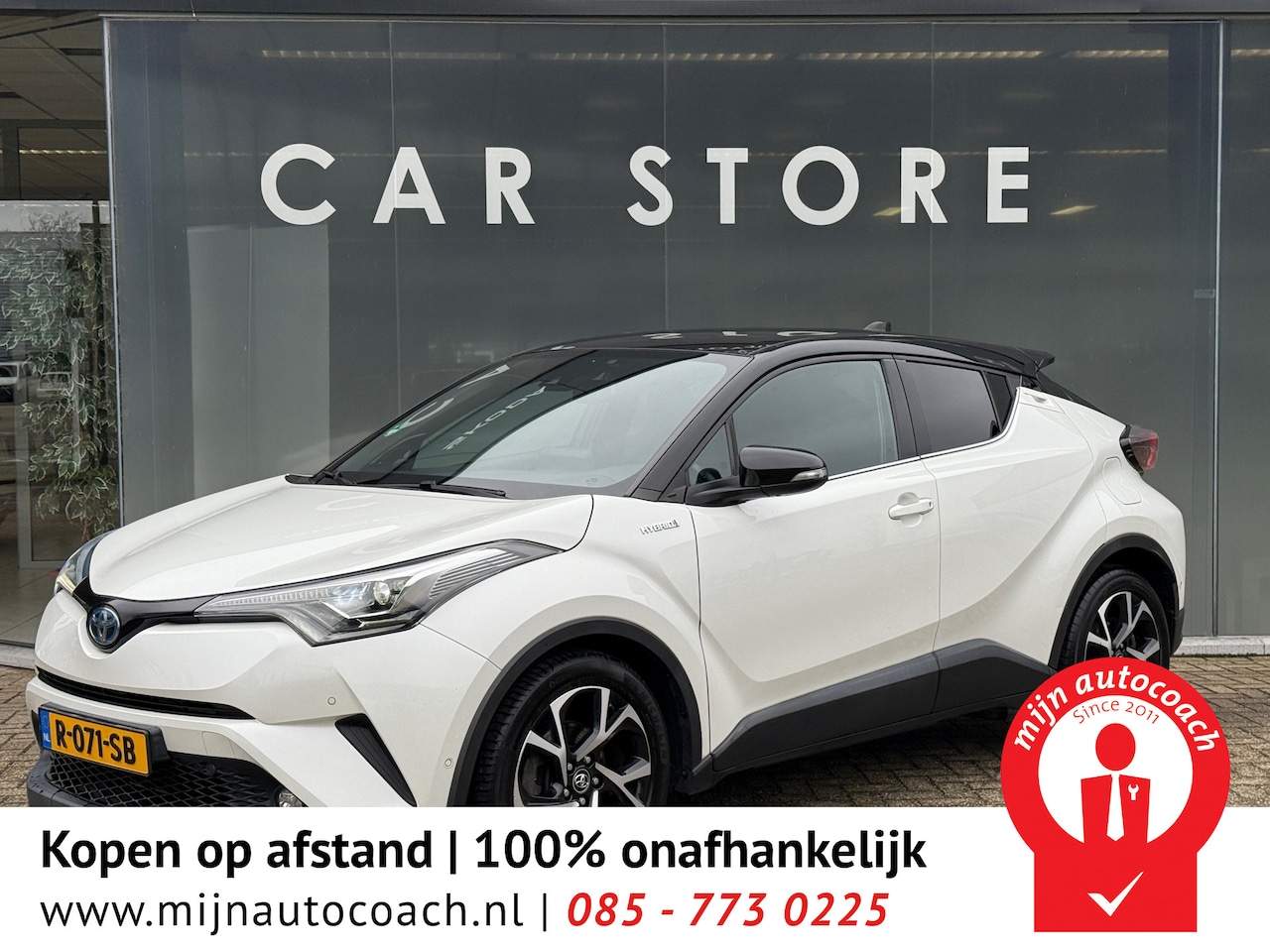 Toyota C-HR - 1.8 Hybrid Adventure Bi-Tone JBL|Dealer Onderhouden - AutoWereld.nl