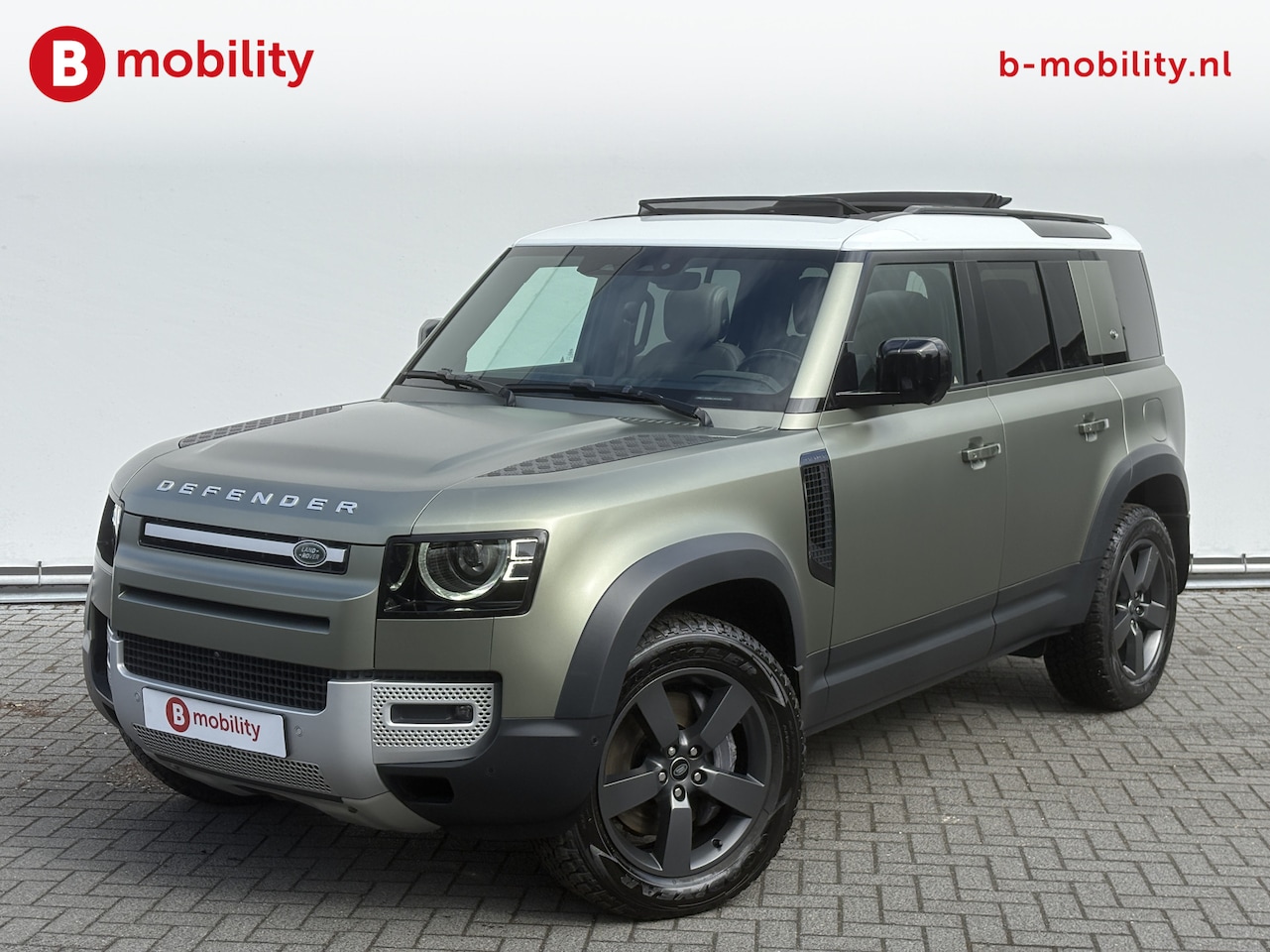 Land Rover Defender 110 - 2.0 P400e 110 X Hybride AWD 4x4 Trekhaak 3000kg | Adaptive Cruise Control | Panoramadak | - AutoWereld.nl
