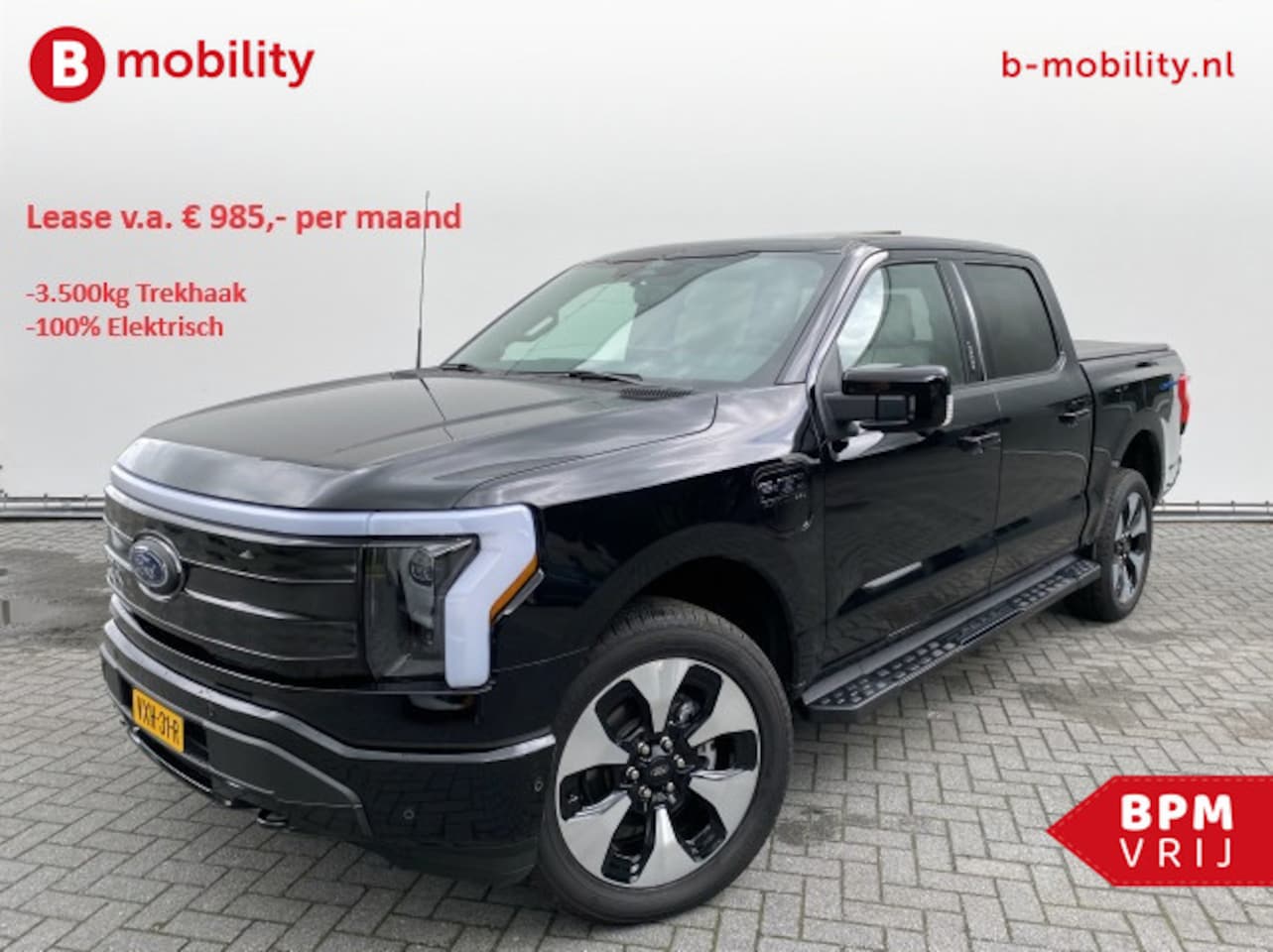 Ford F150 Lightning - F-150 - Platinum 4x4 Extended Range 500km | Trekhaak 3500kg | Leer | Top View Camera | LED - AutoWereld.nl