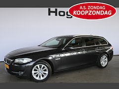 BMW 5-serie Touring - 520d High Executive Clima Navigatie Cruise Control Leder Rijklaarprijs Inruil Mogelijk