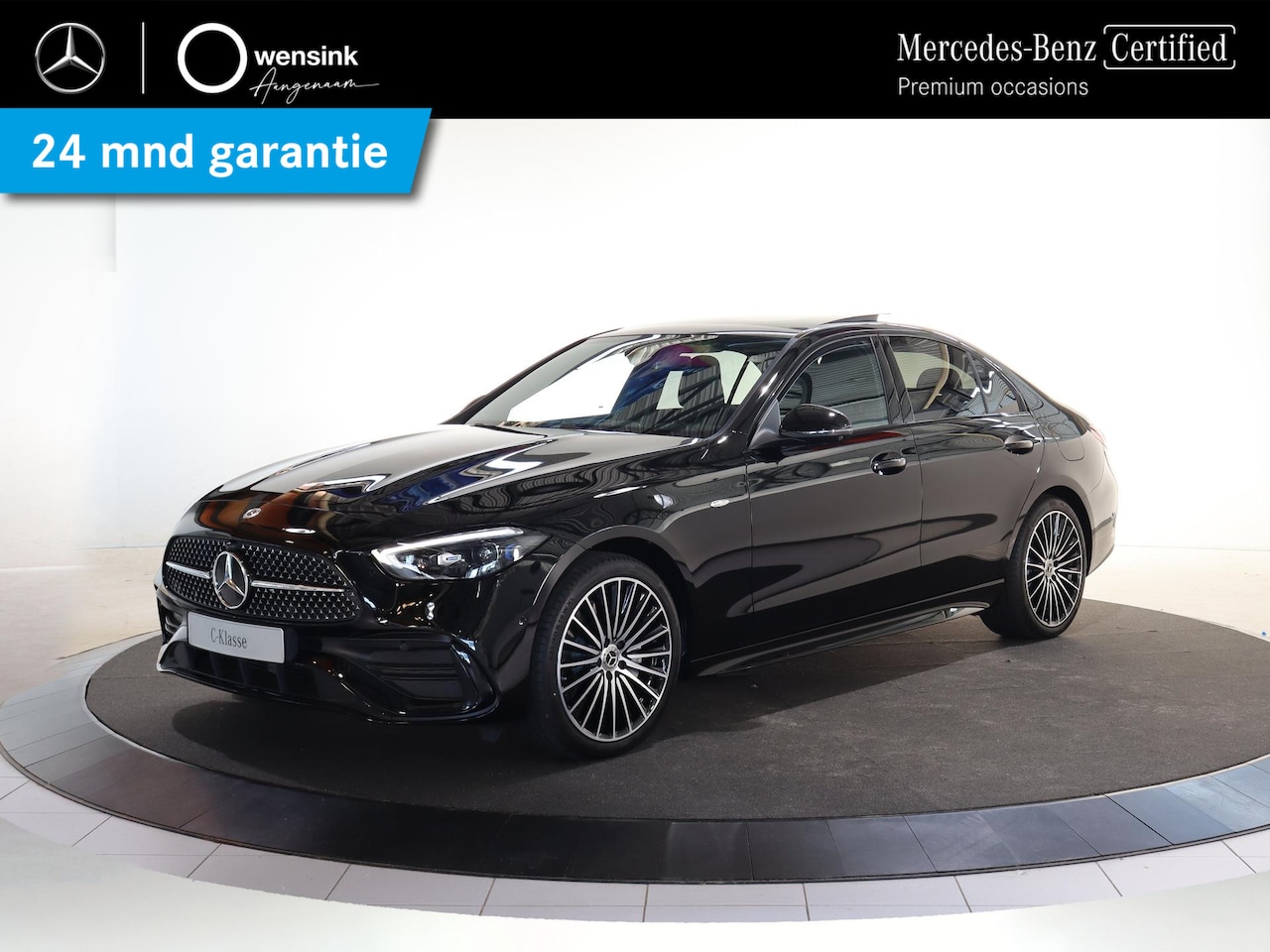 Mercedes-Benz C-klasse - 300e Business Solution AMG | Panoramaschuifdak | Nightpakket | Digital Light | 19" LM velg - AutoWereld.nl
