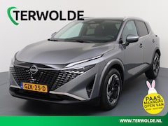 Nissan Qashqai - 1.3 MHEV Xtronic N-Connecta | AUTOMAAT | Panoramadak | Origineel NL | Stoel-, Stuur- & Voo