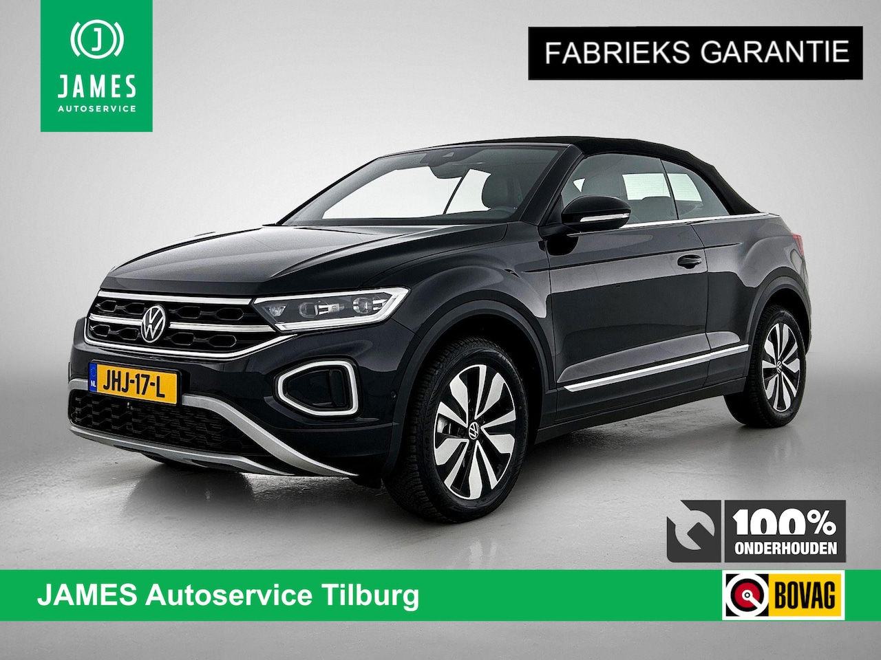 Volkswagen T-Roc Cabrio - 1.0 TSI Style CAMERA | IQ-LIGHT | AD-CRUISE | CARPLAY | NAVI - AutoWereld.nl