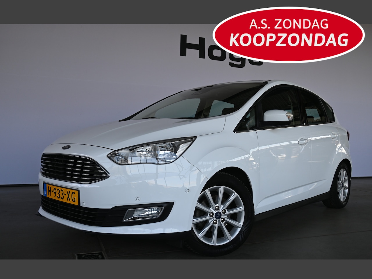 Ford C-Max - 1.0 Ambiente Clima Cruise Control Navigatie LED Rijklaaprijs Inruil Mogelijk! - AutoWereld.nl
