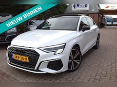 Audi A3 Sportback - TFSI e S-LINE/204PK/ AUTOM/ADAP CRUISE/PANO DAK/NAVI/MATRIX LED/RS ZETELS/AIRCO ECC/PDC V+