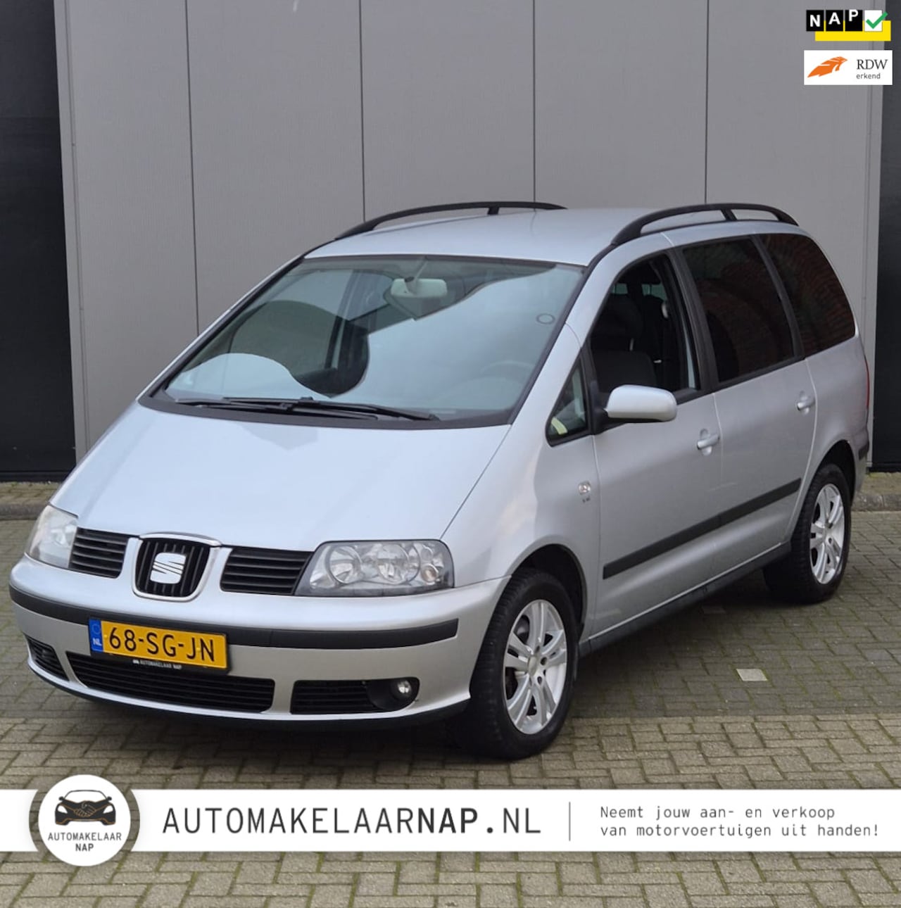 SEAT Alhambra - 2.8 V6 Stylance / Onderhoudsbeurt + APK / 7 persoons / Automaat / - AutoWereld.nl