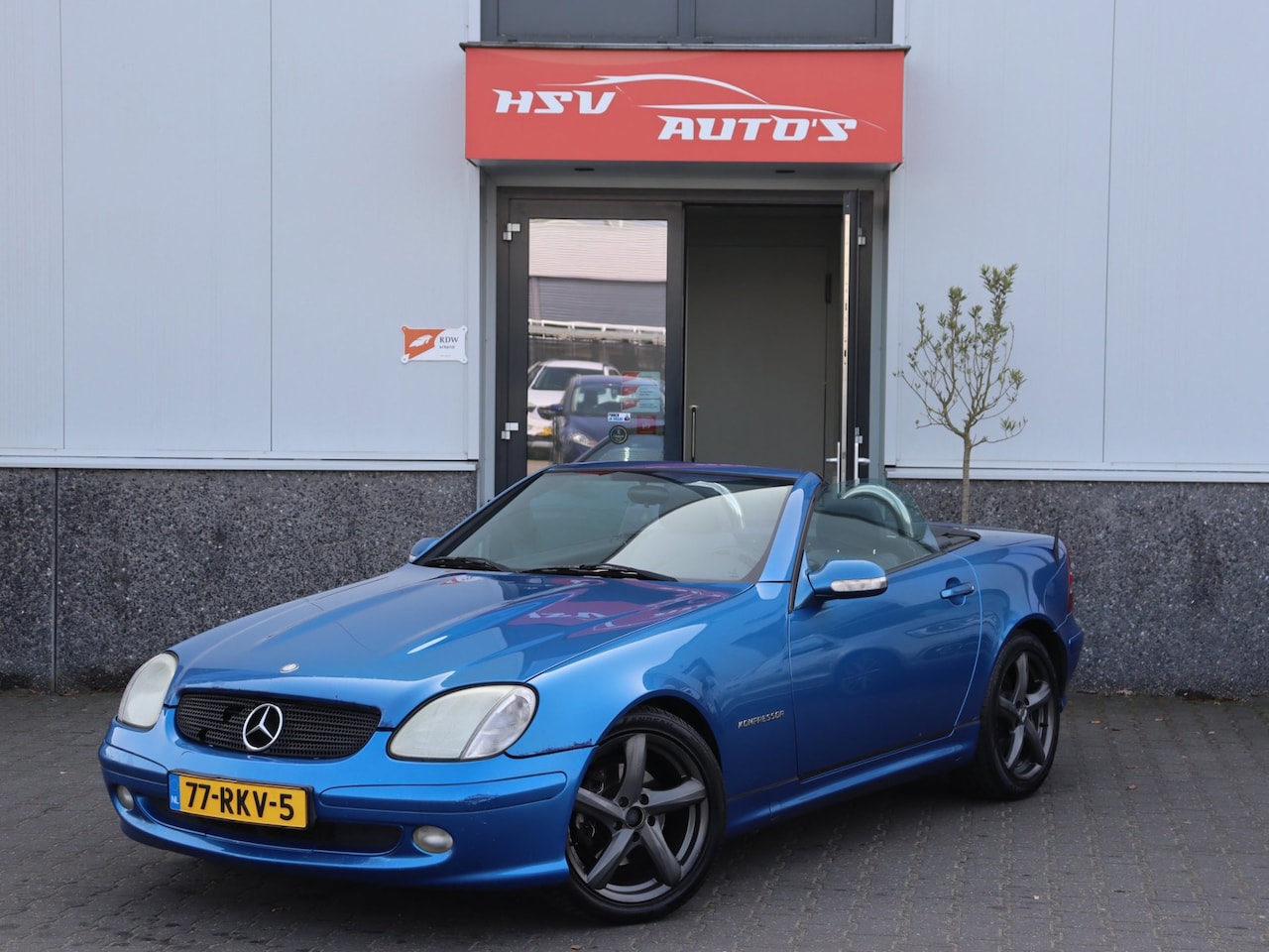 Mercedes-Benz SLK-klasse - 230 K airco LEER automaat *apk 02-2027* - AutoWereld.nl