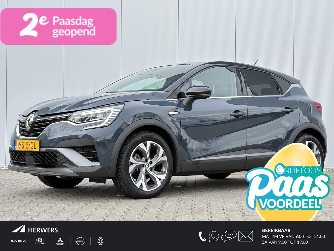 Renault Captur - 1.6 E-Tech Hybrid 145 R.S. Line / Electronic climate control / Navigatiesysteem full map/ - AutoWereld.nl