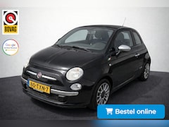 Fiat 500 C - Cabrio|Multimedia touchscreen|Half-leder| Parkeersensoren|Airco