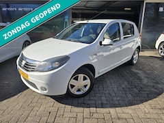 Dacia Sandero - 1.2 Blackline | 3E EIGENAAR | 12MND GARANTIE | AIRCO | ELEC RAMEN | LMV | NW APK |