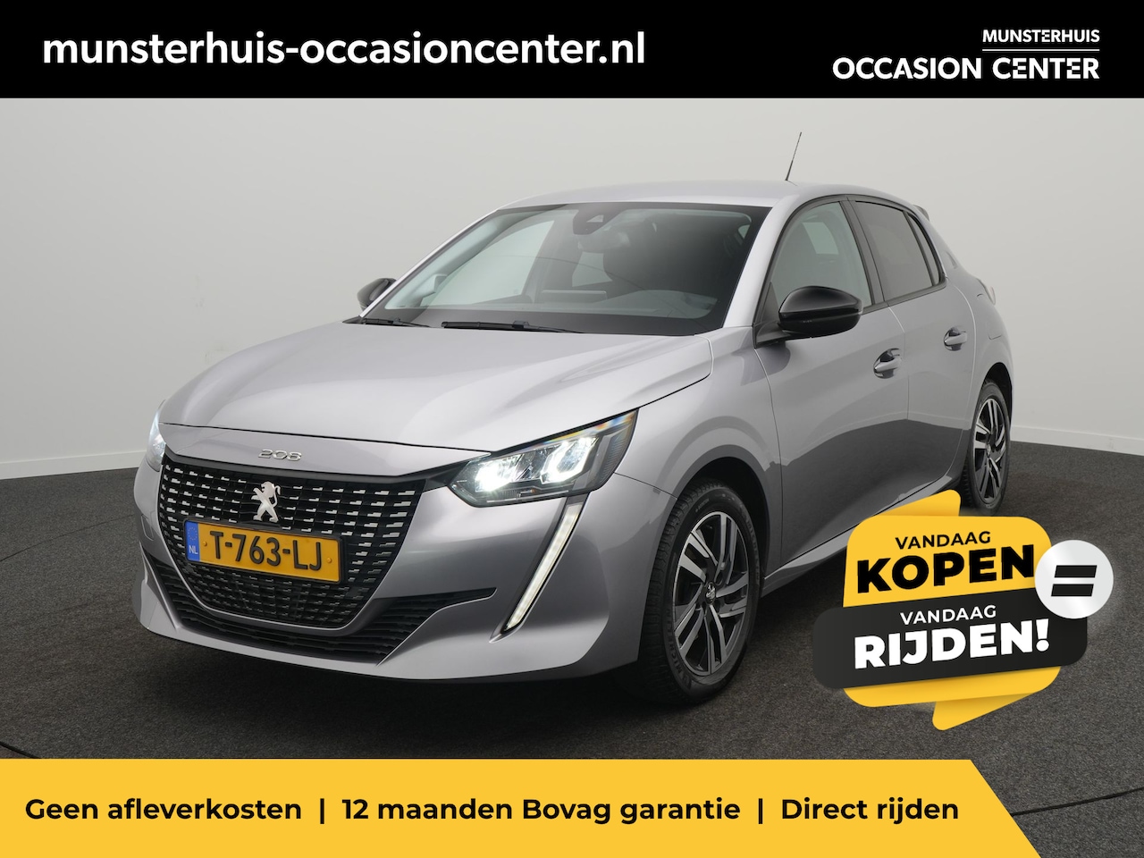 Peugeot 208 - 1.2 PureTech Allure Pack - Occasion Lease vanaf €479 p/m - RIJKLAARPRIJS - All Seasonbande - AutoWereld.nl