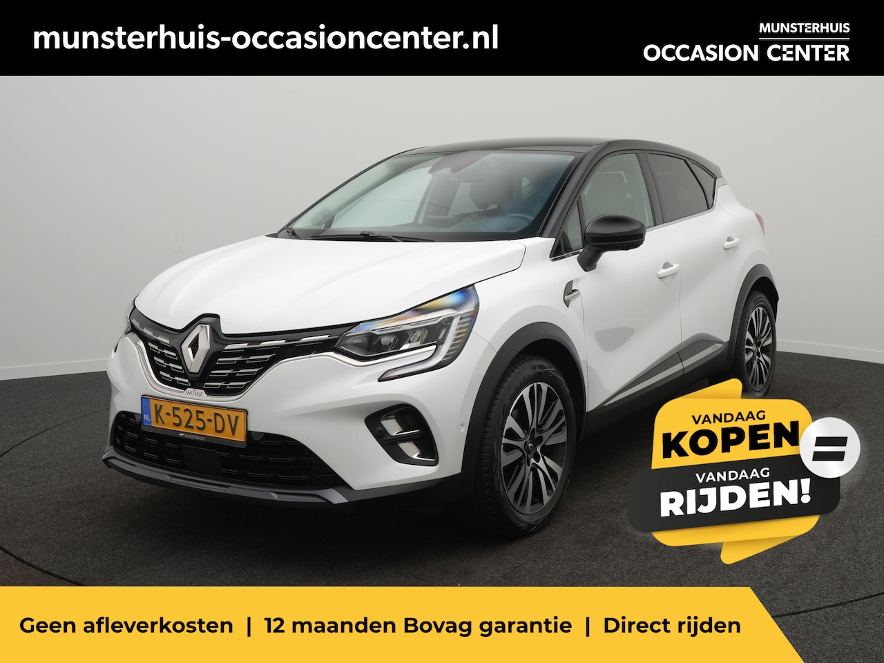 Renault Captur - TCe 130 EDC Initiale Paris - RIJKLAARPRIJS - Automaat - Adaptive Cruise Control - Rondomzi - AutoWereld.nl