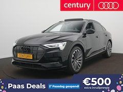 Audi e-tron Sportback - 55 quattro S edition 95 kWh S-Line | Panodak | B&O | 360 Camera | Leder | HUD | Trekhaak