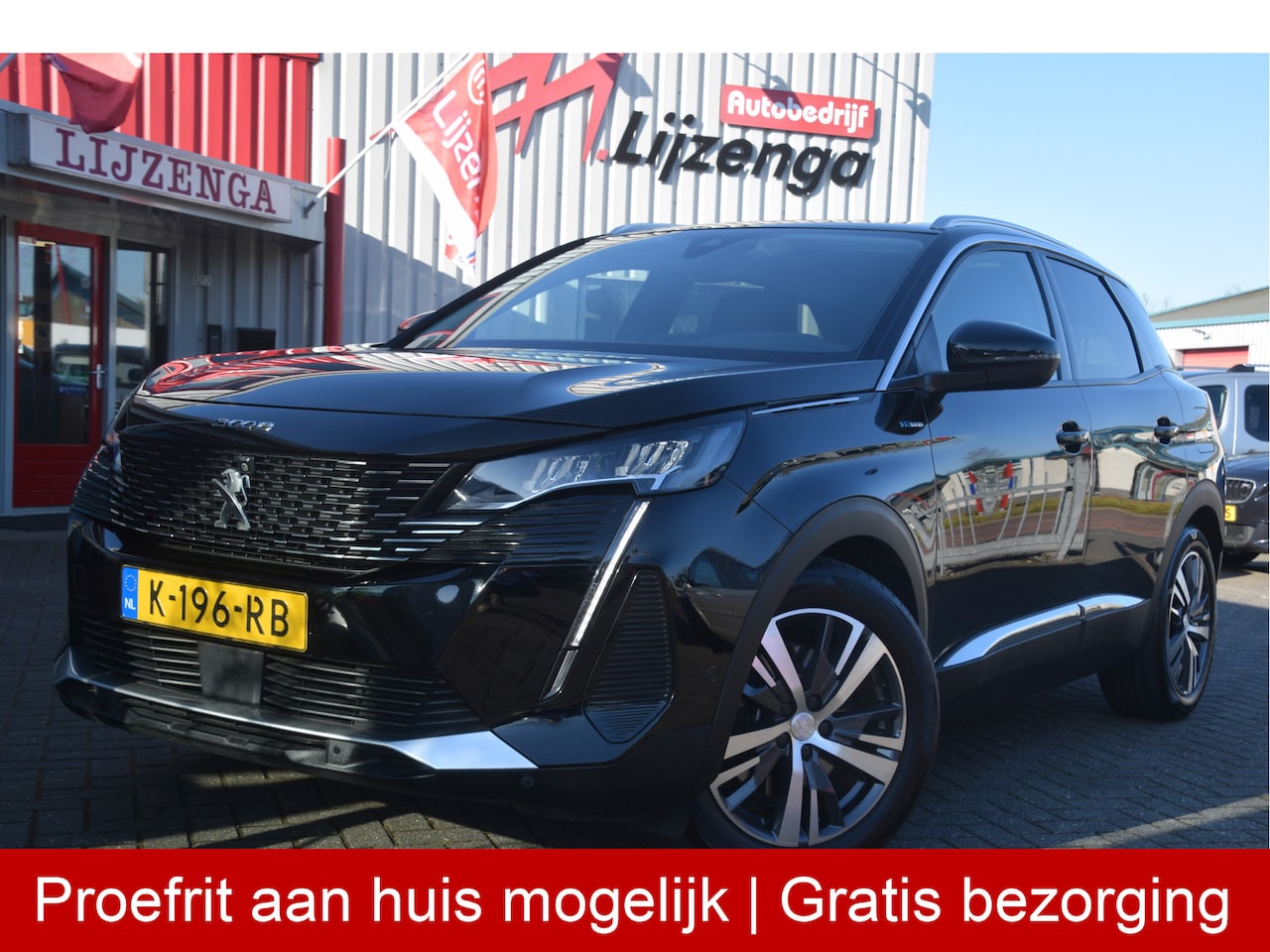 Peugeot 3008 - 1.6 HYbrid 225 Blue Lease Allure Carplay | Trekhaak | Camera | LED | Keyless | DAB - AutoWereld.nl