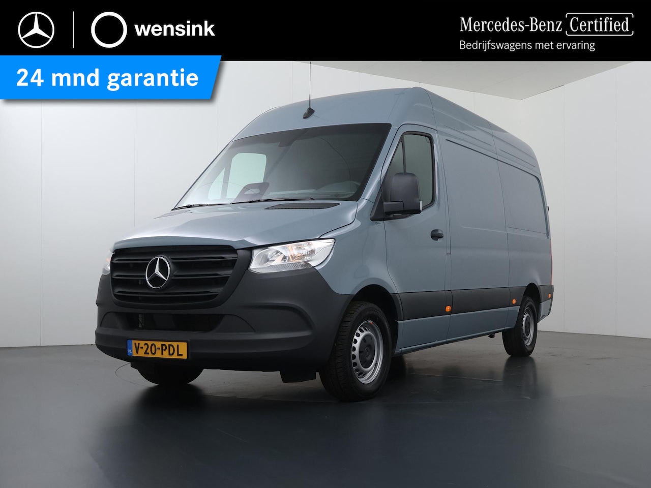 Mercedes-Benz Sprinter - 317 CDI L2 H2 Pro | Verwarmde Chauffeursstoel | Bijrijdersbank | Spiegelpakket | Achteruit - AutoWereld.nl