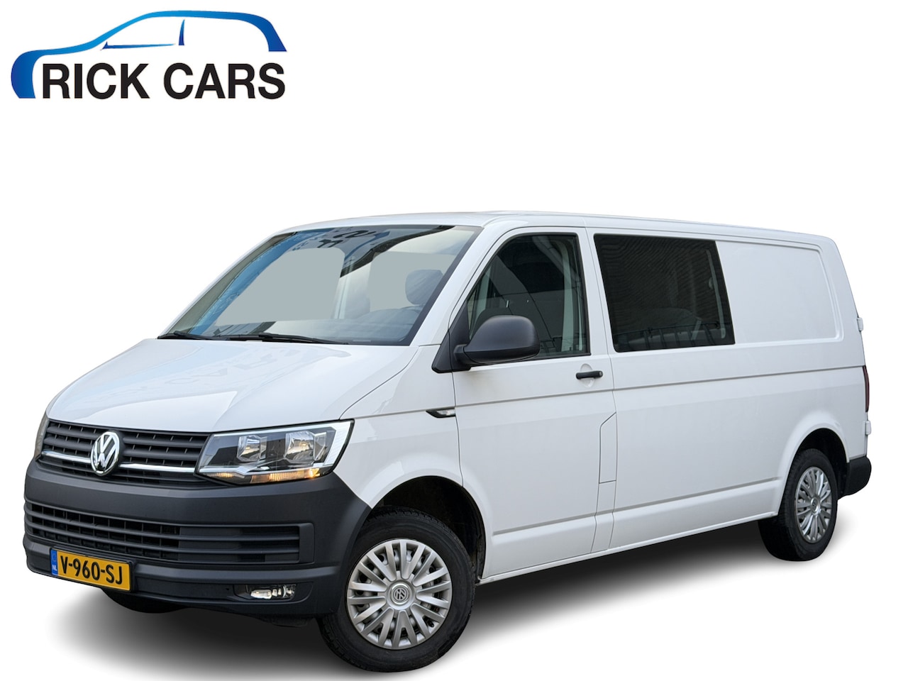 Volkswagen Transporter - 2.0 TDI 150PK Euro 6 L2H1 DC Comfortline Plus CarPlay/Cruise control/trekhaak - AutoWereld.nl