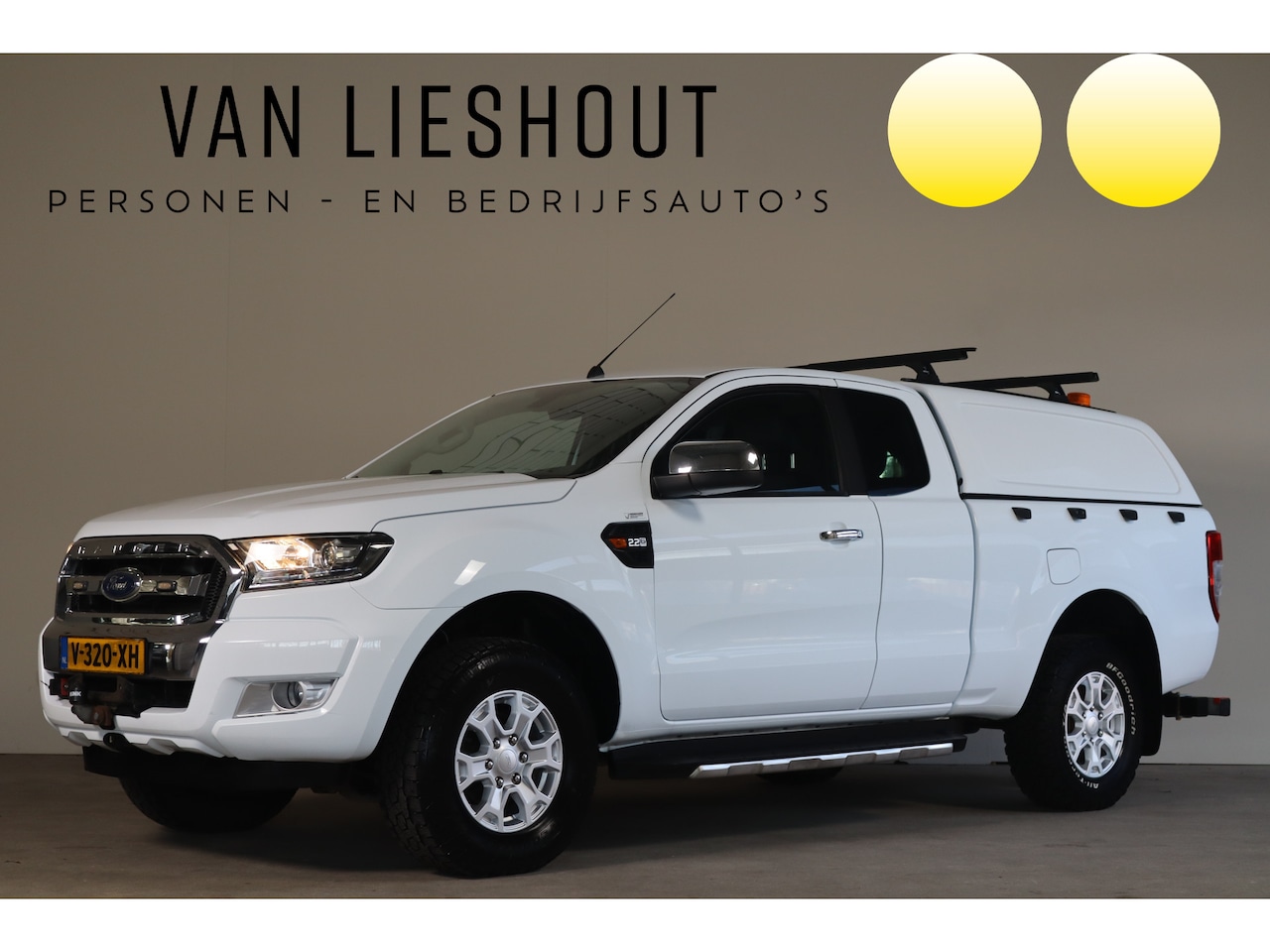 Ford Ranger - 2.2 TDCi XLT Supercab 3.55 NL-Auto!! Cruise I Airco I Dub. trekhaak -- 2e PAASDAG OPEN 11. - AutoWereld.nl