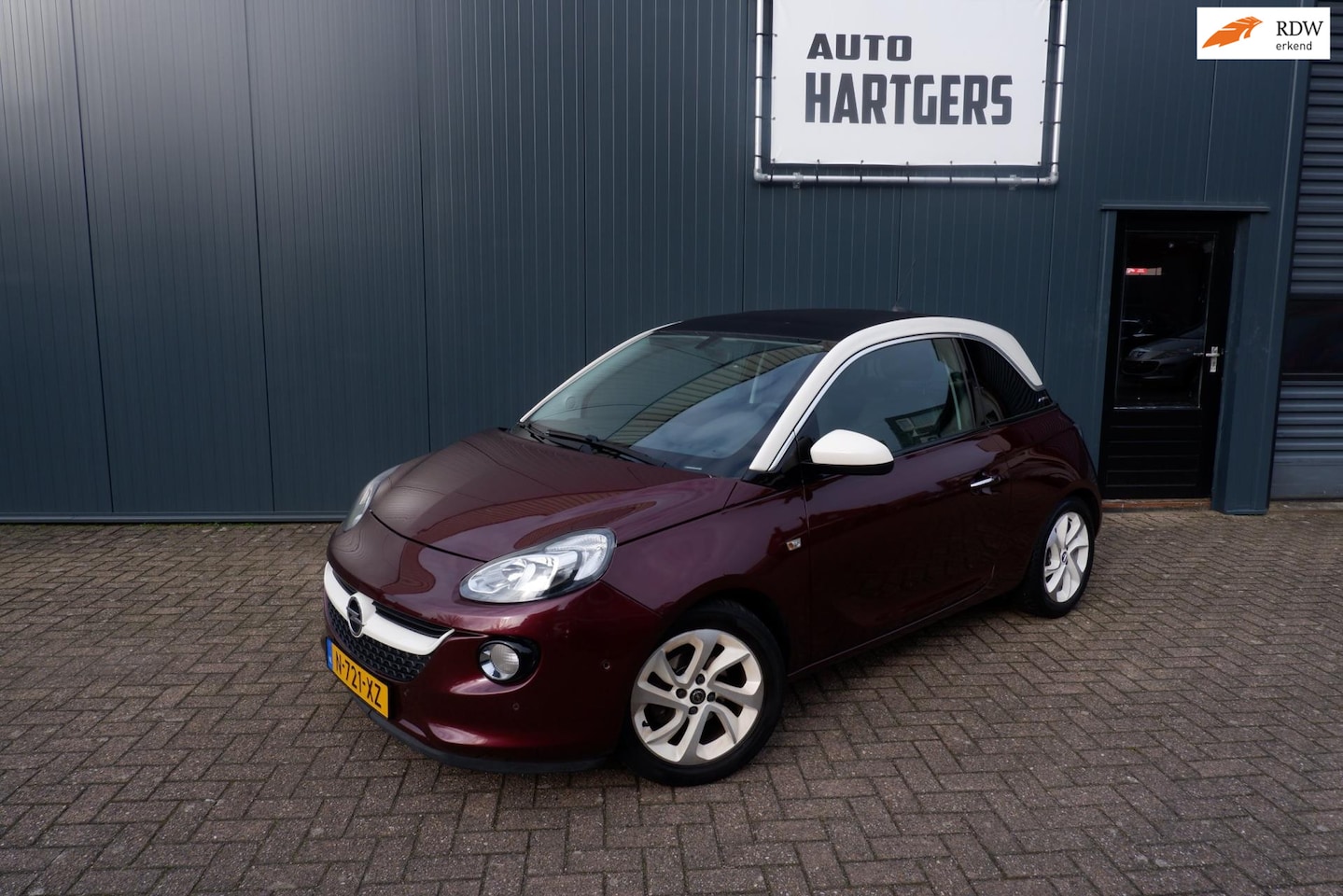 Opel ADAM - 1.2 Open dak, navigatie.verwarmde stoelen/ stuur - AutoWereld.nl