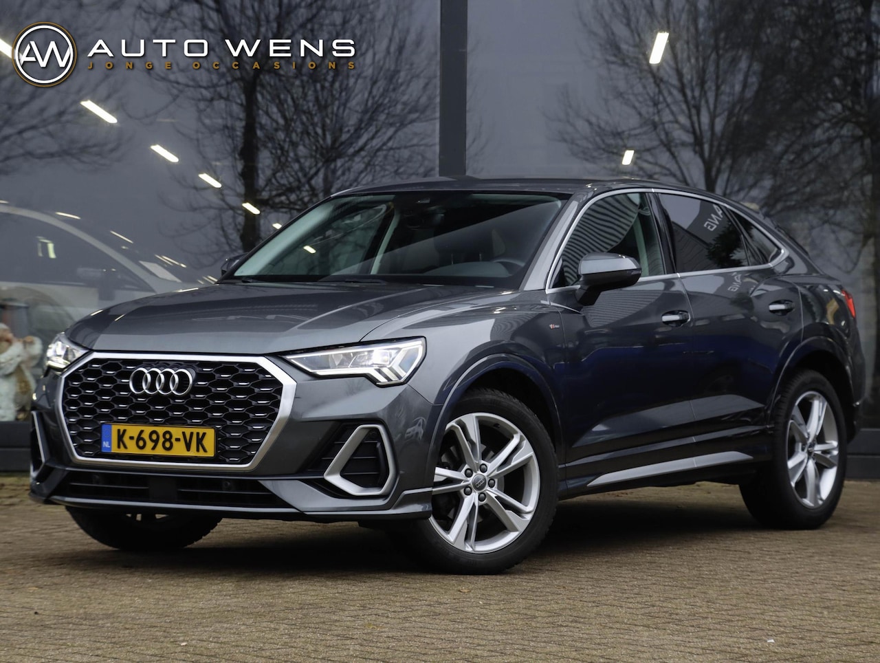 Audi Q3 Sportback - 35 TFSI S-Line Automaat Adaptive Cruise Daytonagrijs 19 inch - AutoWereld.nl