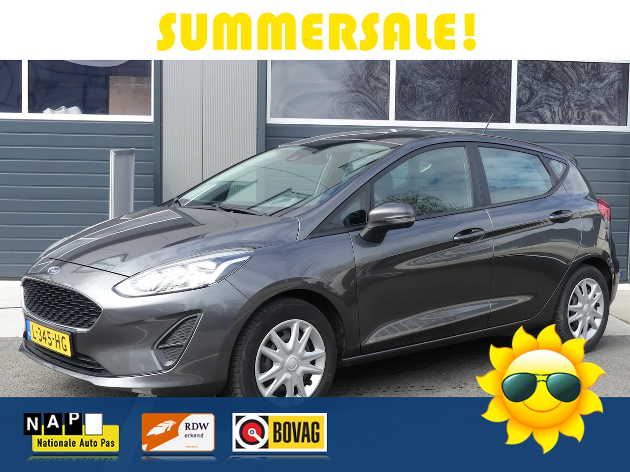 Ford Fiesta - 1.1 Climate Control Cruise Control 5-Drs Dealer Onderhouden - AutoWereld.nl