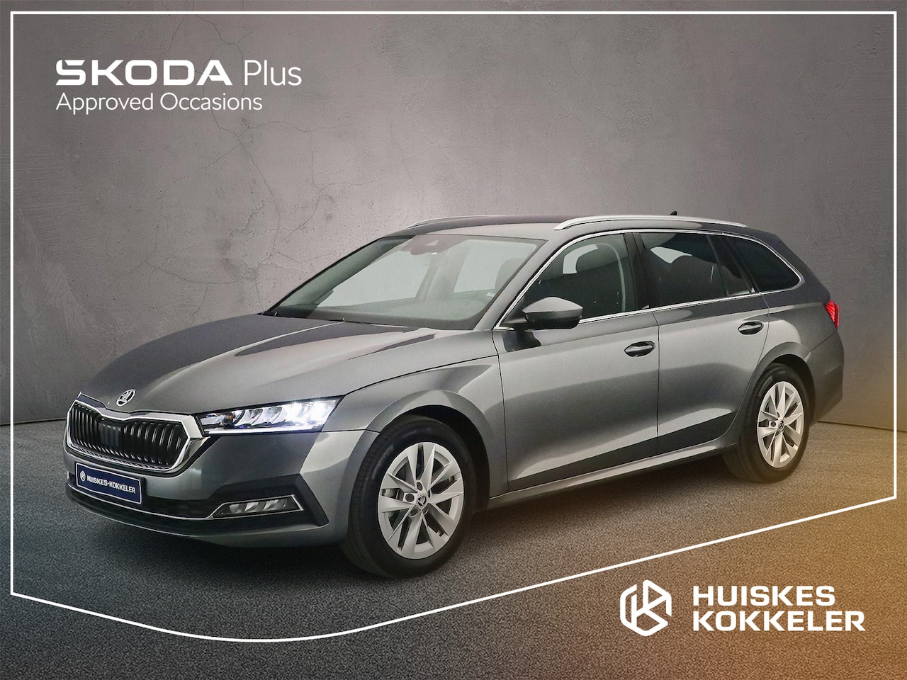 Skoda Octavia Combi - Business Edition Plus 1.5 eTSI 150pk DSG Automaat Achteruitrijcamera, Cruise control, Elek - AutoWereld.nl