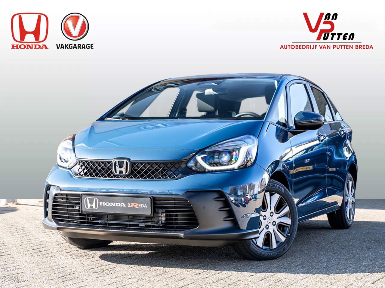 Honda Jazz - 1.5 Full Hybrid Elegance automaat | 8 jaar garantie | Seabed Blue Pearl | Stoelverwarming - AutoWereld.nl