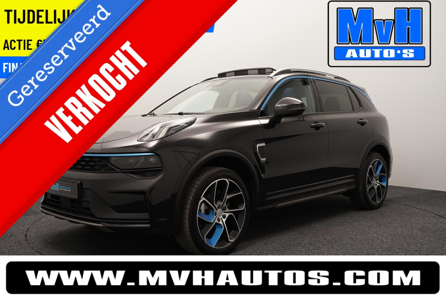 Lynk & Co 01 - 1.5 Plug-in Hybride|ZWARTE.HEMEL|360ºCAM|PANO|NAP - AutoWereld.nl