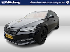 Skoda Superb Combi - 1.4 TSI iV 218pk Sportline Business DSG Automaat Panoramadak / Navigatie / Camera / LED ve