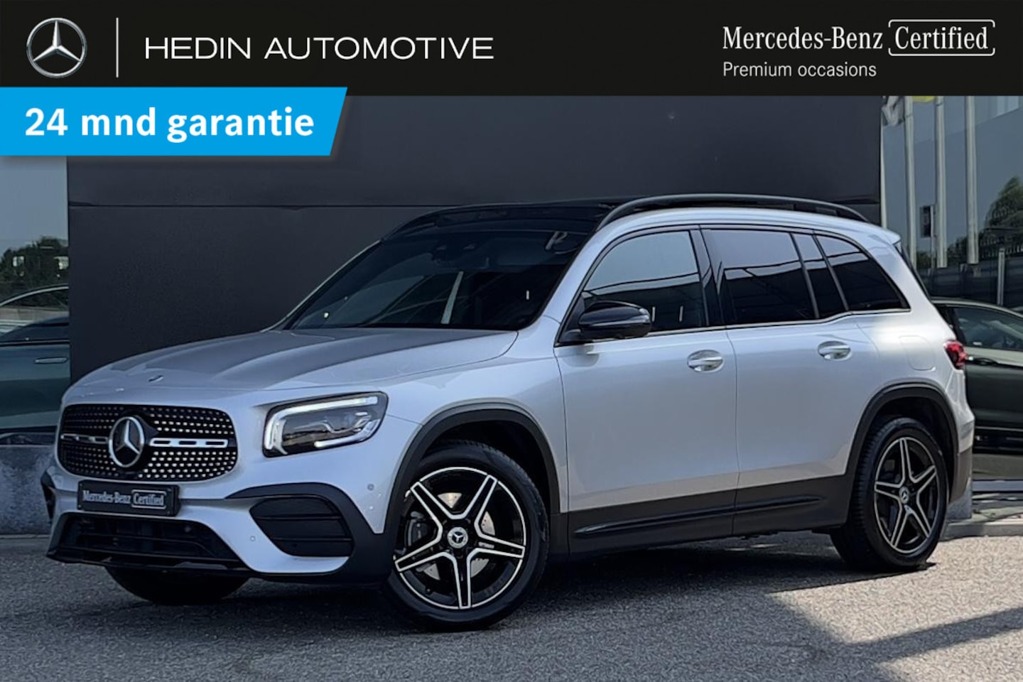Mercedes-Benz GLB - GLB 180 Automaat AMG Line 7-Persoons | Premium Plus Pakket | Panoramadak | Nightpakket | P - AutoWereld.nl