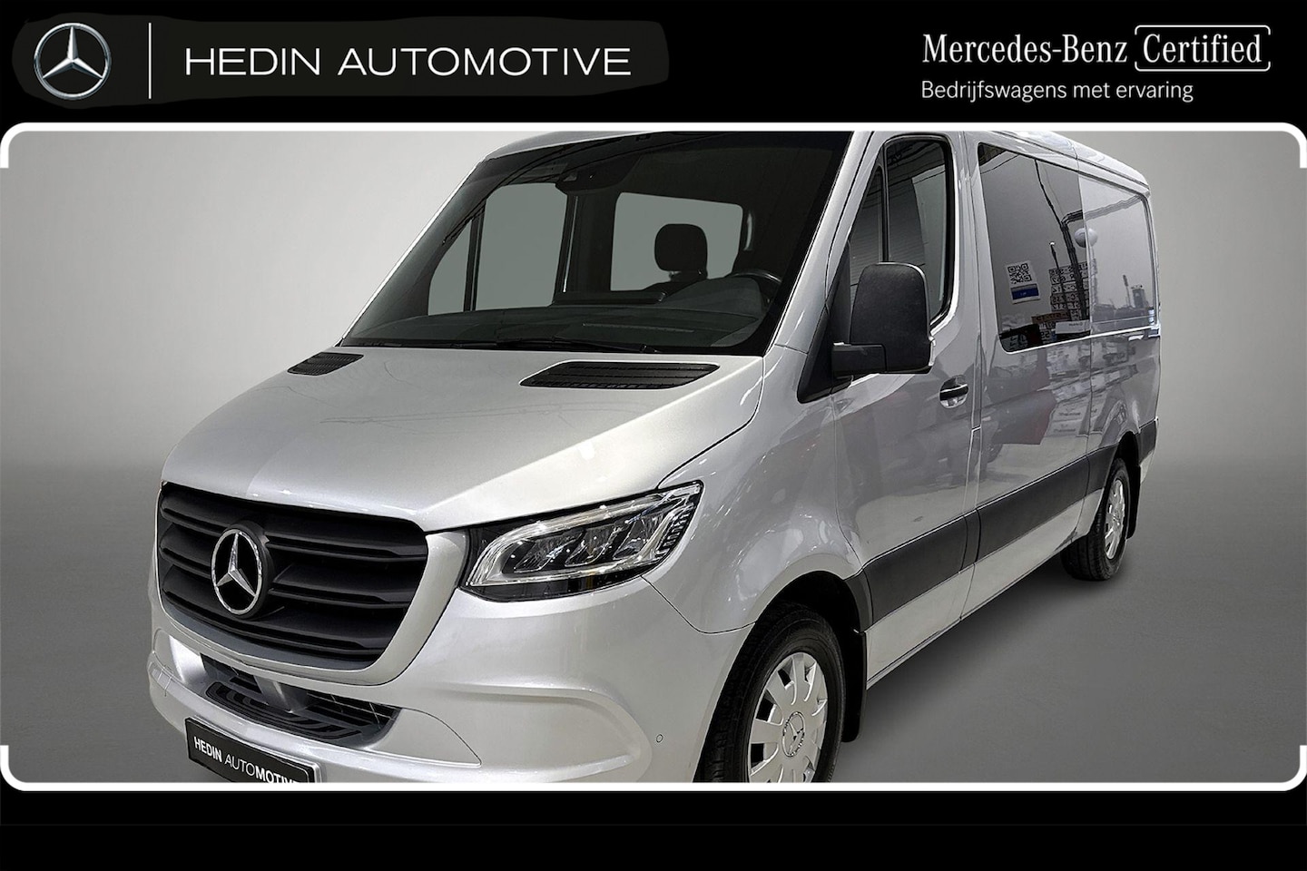 Mercedes-Benz Sprinter - 317 Diesel L2/H1 Automaat Dubbel Cabine | Distronic | Standkachel | LED | Climate Control - AutoWereld.nl