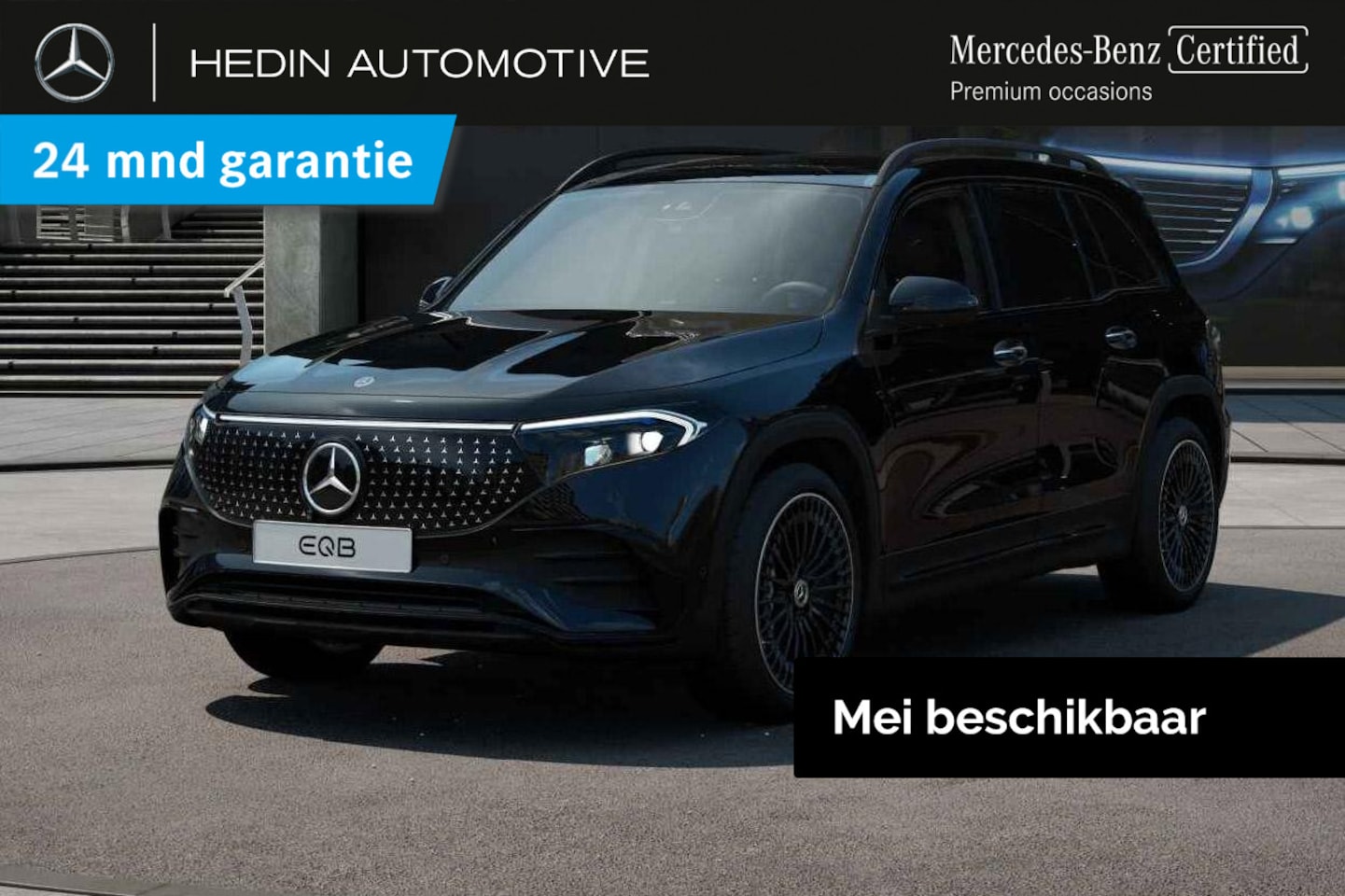 Mercedes-Benz EQB - EQB 250+ Business Solution AMG | Nightpakket | Adaptief Verstelbare Demping | Trekhaak - AutoWereld.nl