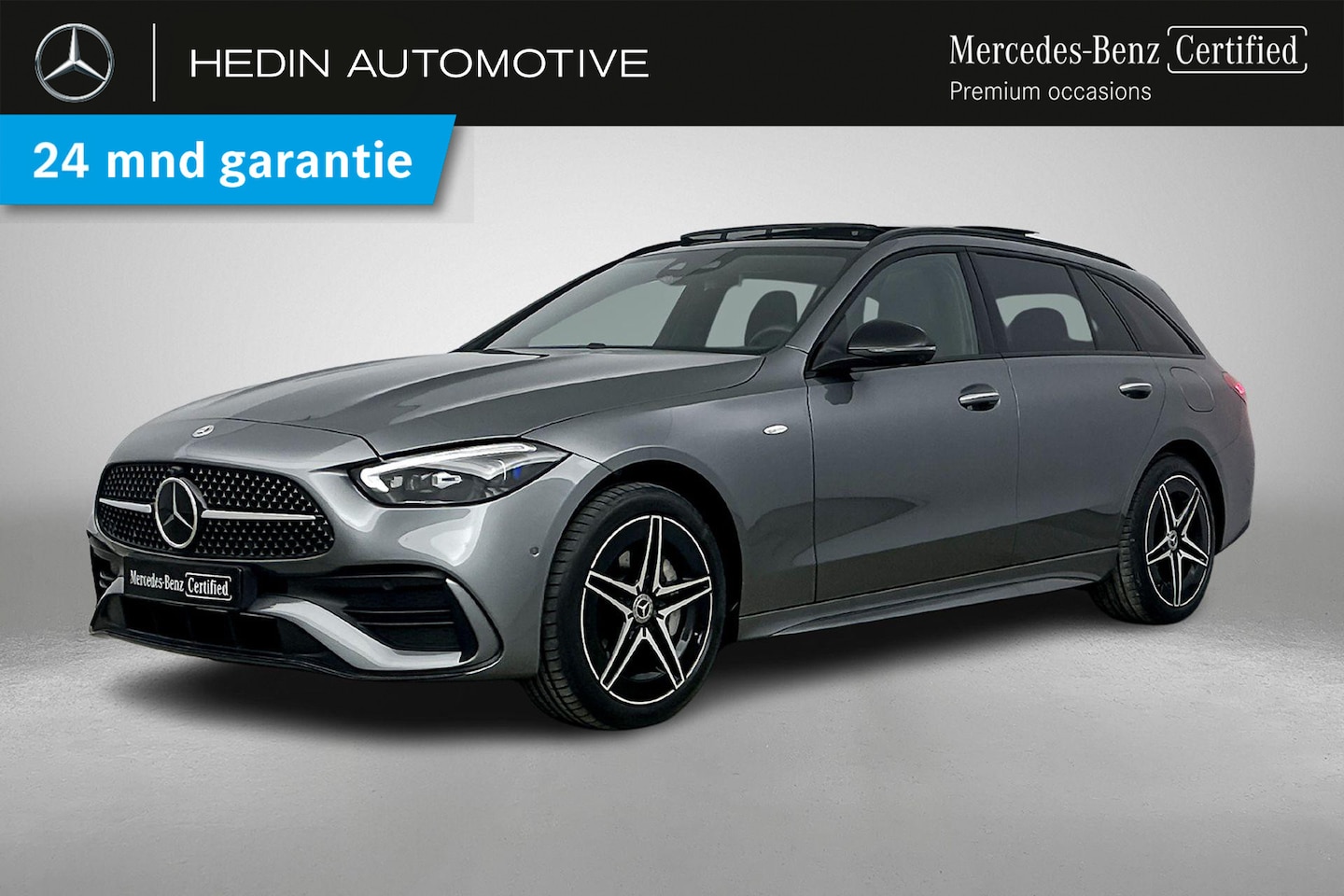 Mercedes-Benz C-klasse Estate - C 300e Automaat AMG Line | Premium Plus Pakket | Nightpakket | Winterpakket | Panoramadak - AutoWereld.nl