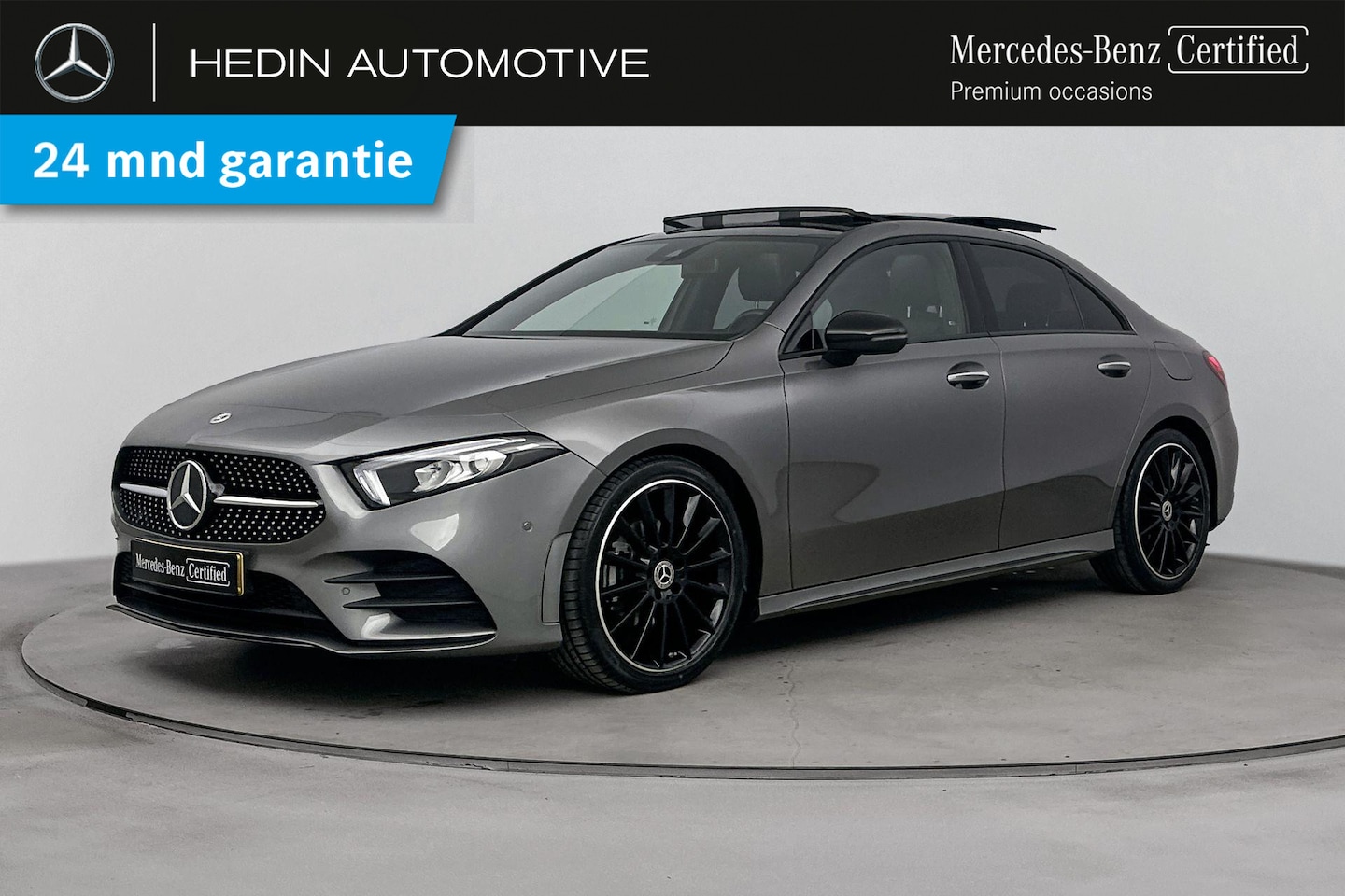 Mercedes-Benz A-klasse - A 180 Limousine Automaat AMG Line | Premium Pakket | Nightpakket | Panoramadak | LED | Sto - AutoWereld.nl