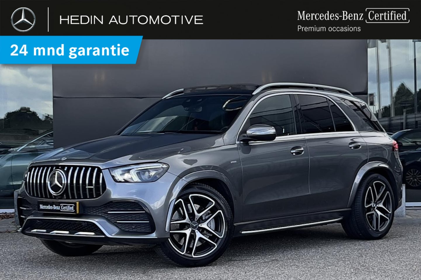 Mercedes-Benz AMG GLE - GLE 53 Automaat 4MATIC+ | Distronic+ | Panoramadak | Head-Up | Multibeam LED | Sfeerverlic - AutoWereld.nl
