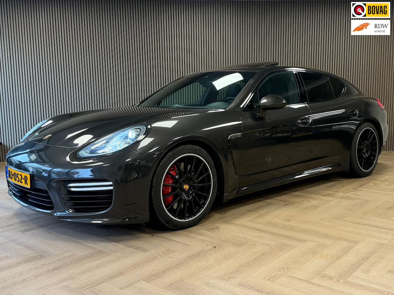 Porsche Panamera - 4.8 Turbo 520PK NAVI PANODAK ACC LED LUCHTVERING CAMERA - AutoWereld.nl