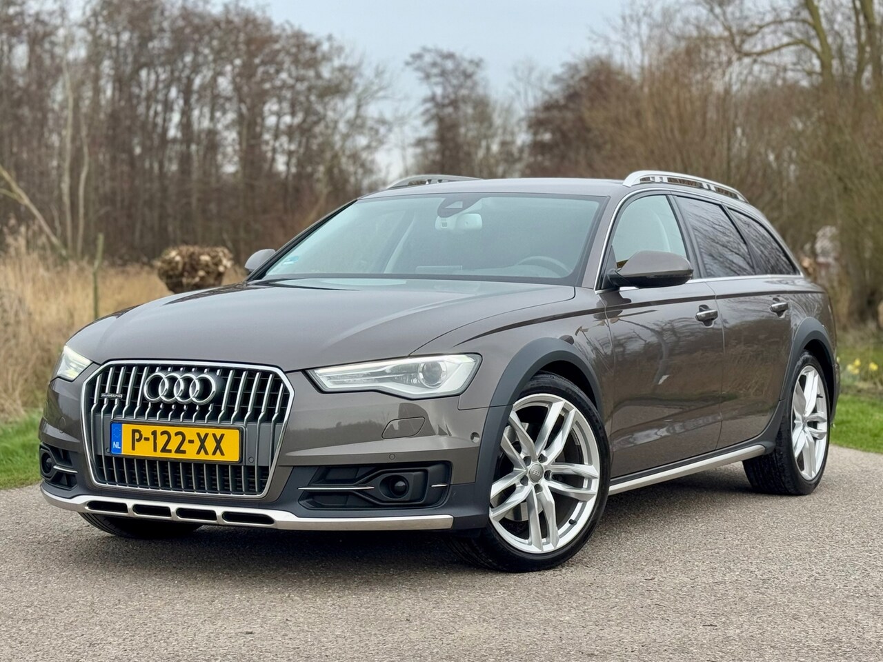 Audi A6 allroad quattro - 3.0 TDI Premium Edition Leder Clima Stoelverwarming Night Vision Navi Camera Trekhaak Perf - AutoWereld.nl