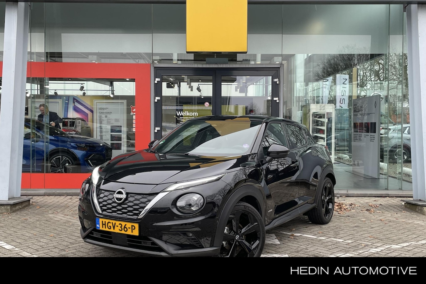 Nissan Juke - 1.6 Hybrid Tekna | Bose | Trekhaak | Leder | Stoel Verwarming | - AutoWereld.nl