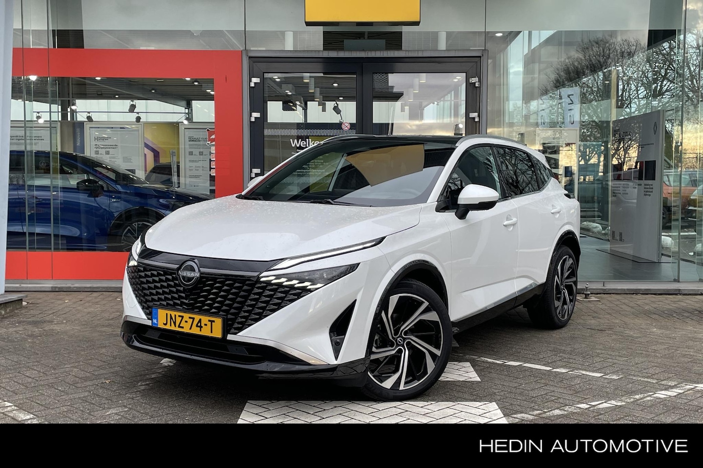 Nissan Qashqai - 1.3 MHEV Xtronic Tekna Plus | HUD | PANODAK | LEDER | STOELVERWARMING | 20INCH LICHTMETAAL - AutoWereld.nl