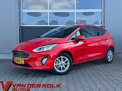 Ford Fiesta - 1.0 EcoBoost Titanium X | Leer | Led | Stuur/Stoelverwarming | Carplay | Navigatie