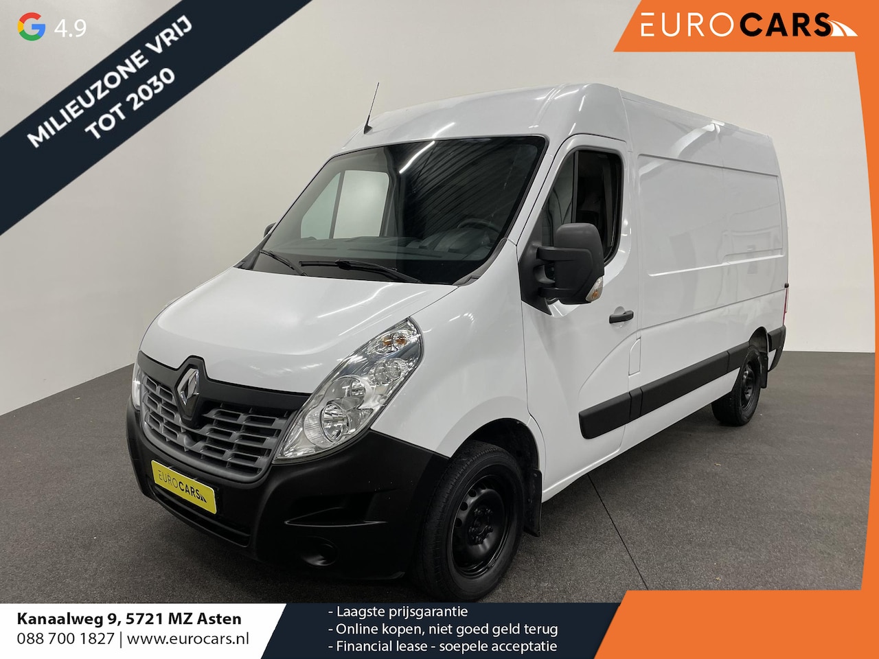 Renault Master - T35 2.3 dCi L2H2 130PK Airco Cruise Control Navi PDA achter 2-zits - AutoWereld.nl