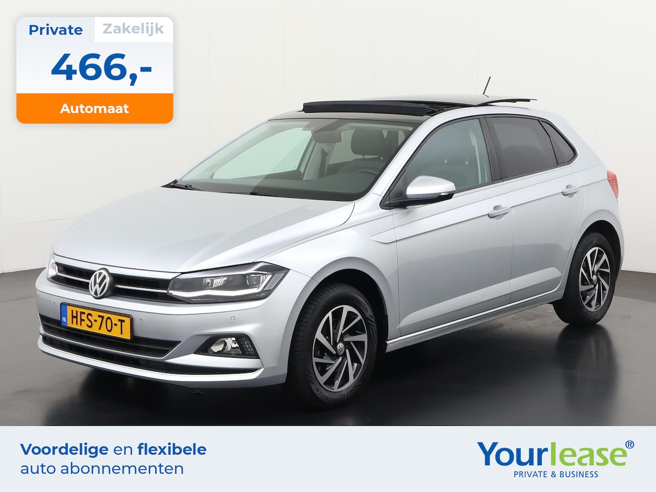 Volkswagen Polo - 1.5 TSI Highline DSG | All-in 466,- Private Lease | Direct uit voorraad - AutoWereld.nl