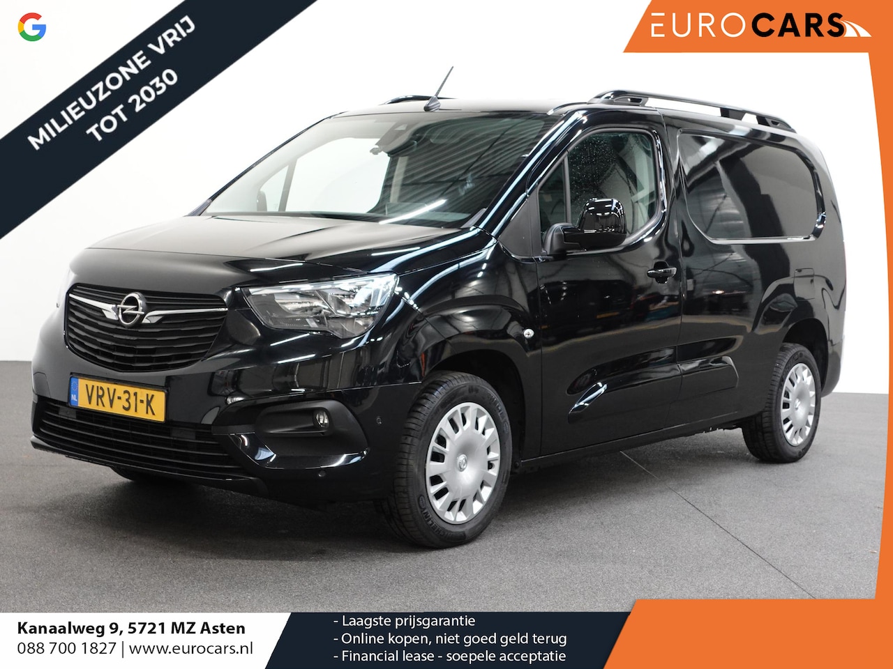 Opel Combo - 1.5D 130PK L2H1 Edition Automaat Airco Bluetooh Navi Camera Parkeersensoren 2 Zits - AutoWereld.nl