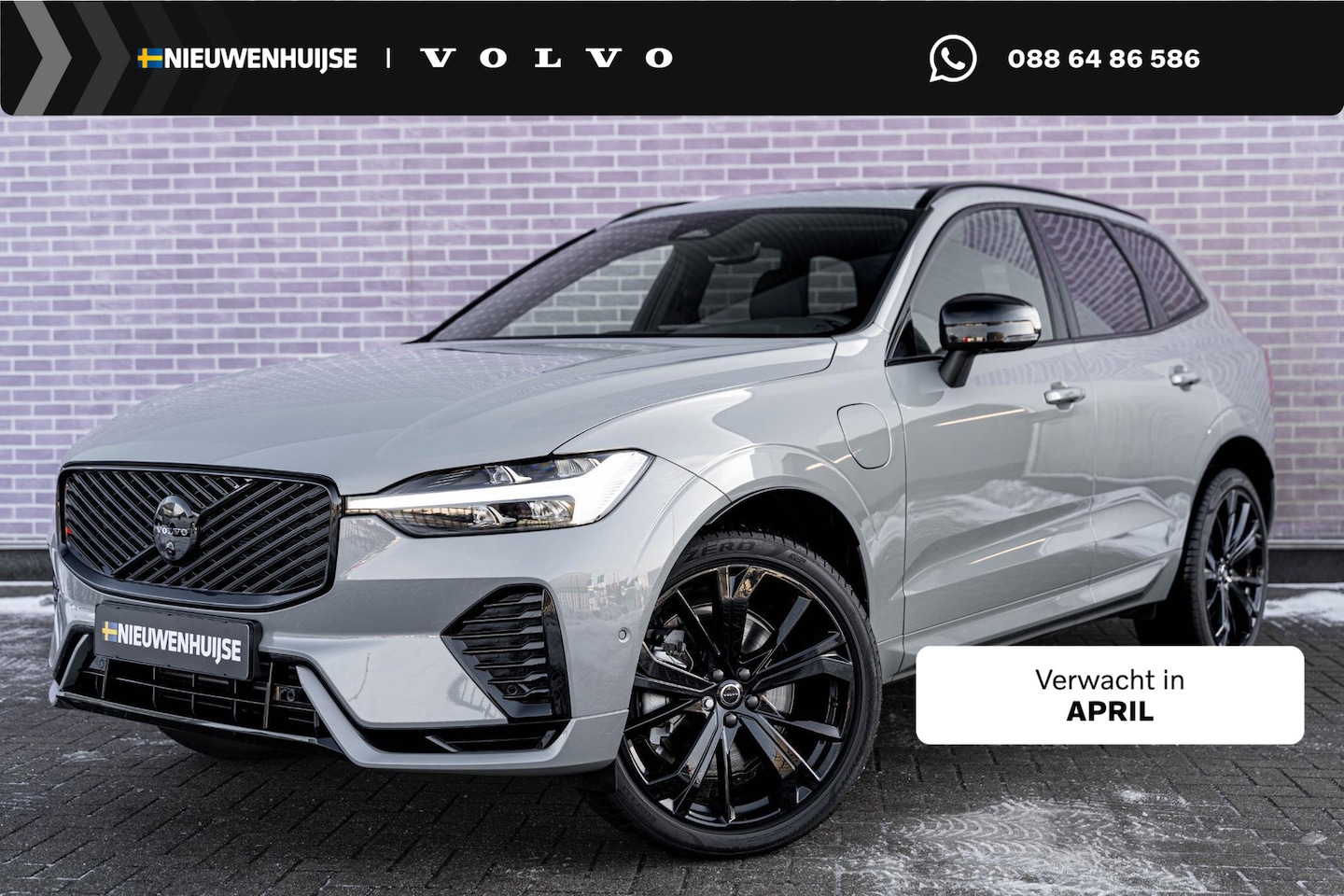 Volvo XC60 - Plug-in Hybrid T6 AWD Plus Black Edition | Facelift | Long Range | Google | Luchtvering | - AutoWereld.nl