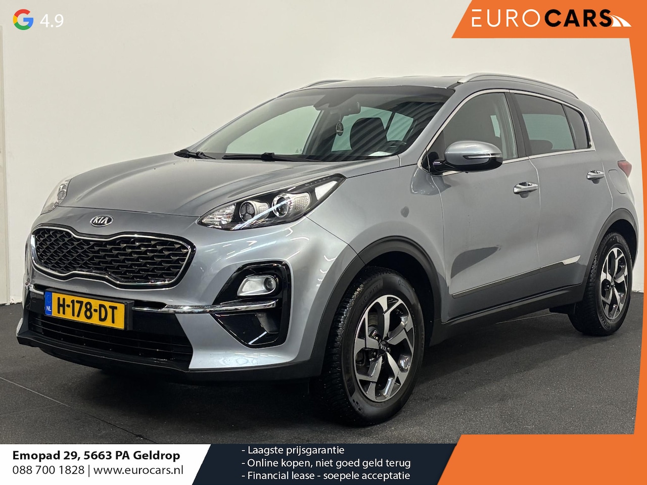 Kia Sportage - 1.6 GDI DynamicLine Navigatie Climate control Camera - AutoWereld.nl