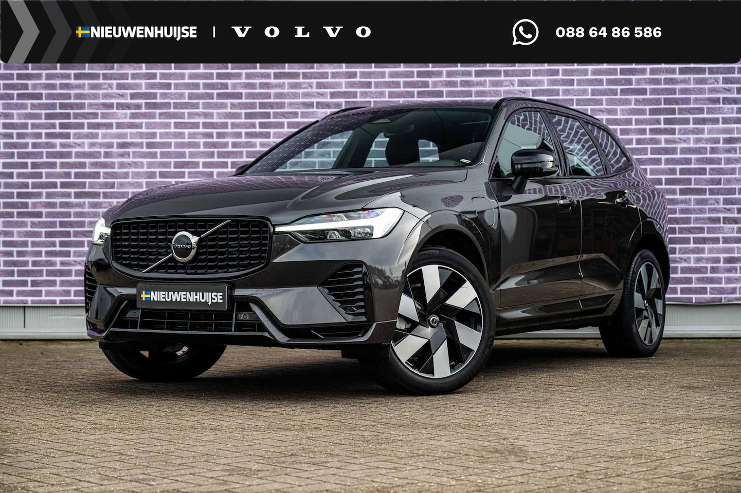 Volvo XC60 - 2.0 T6 Plug-in hybrid AWD Plus Dark | Long range | Parkeer Camera |  Panoramadak | Stoel/s - AutoWereld.nl