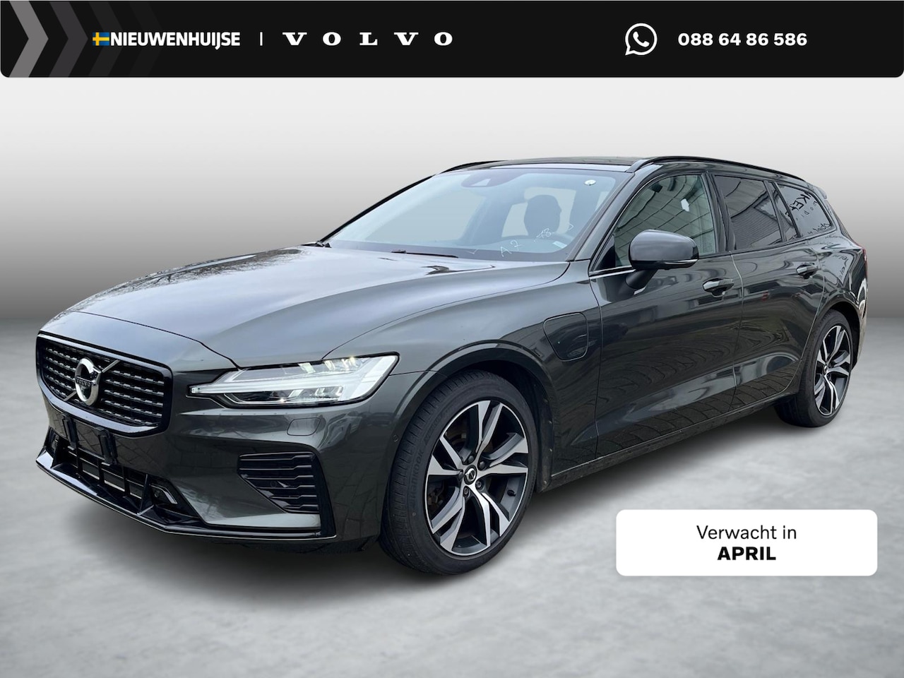 Volvo V60 - 2.0 T6 Recharge AWD R-Design | Plug-in Hybrid (PHEV) | Long Range | Trekhaak | Bowers Wilk - AutoWereld.nl