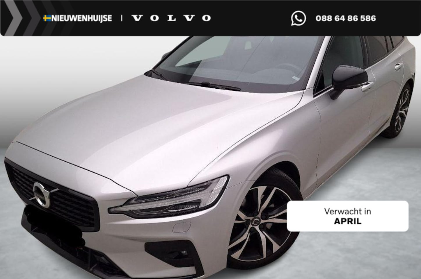 Volvo V60 - 2.0 B3 R-Design | Adaptive cruise control | Stoel- en stuurverwarming | Parkeersensoren vo - AutoWereld.nl