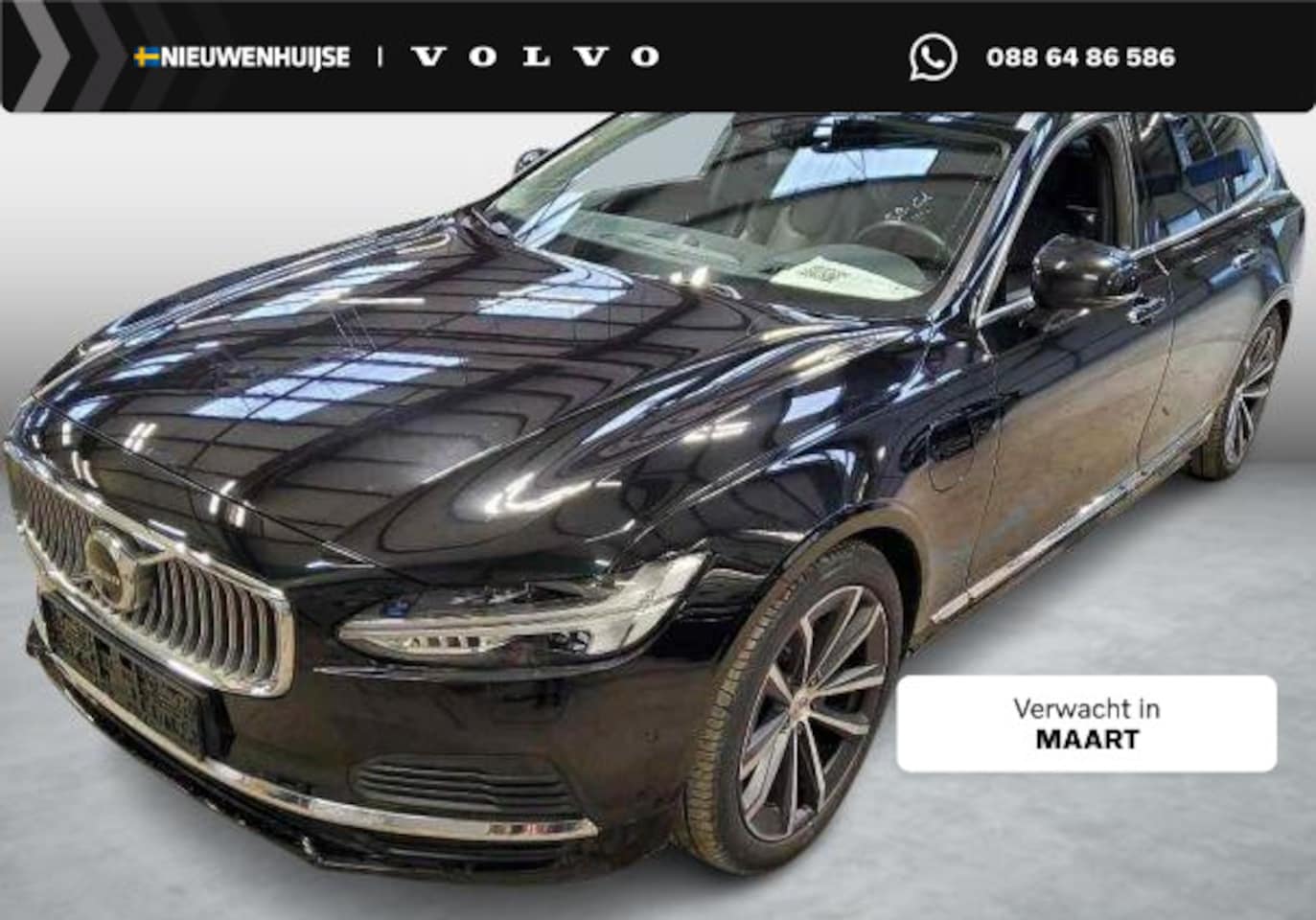 Volvo V90 - 2.0 T8 Plug-in Hybrid AWD Inscription | PHEV | Bowers Wilkins Audio | Panoramadak | Stoelm - AutoWereld.nl