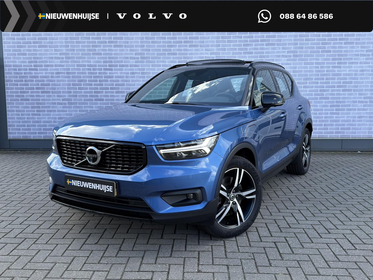 Volvo XC40 - 1.5 T5 Recharge R-Design | Plug-in Hybrid (PHEV) | Panoramadak | Elektrisch Verstelbare Vo - AutoWereld.nl