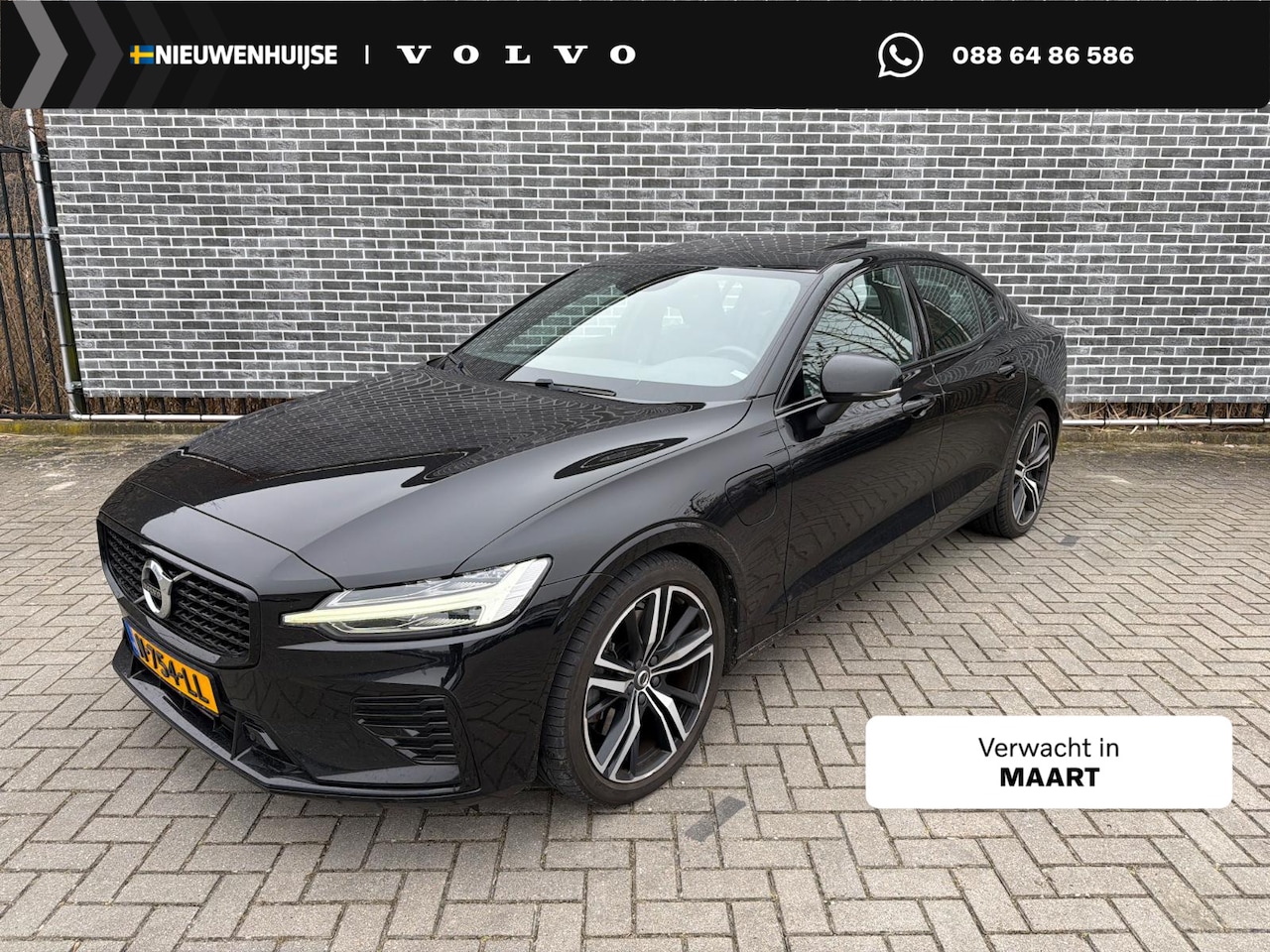 Volvo S60 - 2.0 Recharge T6 AWD R-Design | Plug-In Hybrid (PHEV) | Achteruitrijcamera | Panoramadak | - AutoWereld.nl